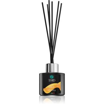THD Luxury Black Collection Dark Vanilla aroma difuzor cu rezervã 100 ml