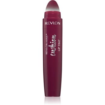 Revlon Cosmetics Kiss™ Cushion ruj cu pernițe aplicatoare culoare 290 Extra Violet 4.4 ml