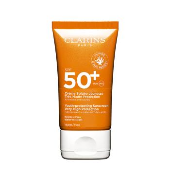 Clarins Crema de față protectoare SPF 50 (Youth-protecting Sunscreen) 50 ml