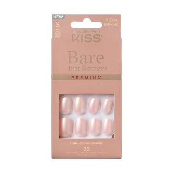 KISS Unghii adezive Bare-But-Better Premium Nails - Mocha 30 buc