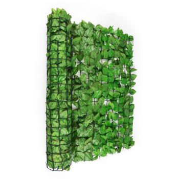 Blumfeldt Fency Bright Leaf, verde deschis, fag, gard - protecție împotriva vântului 300 x 100 cm