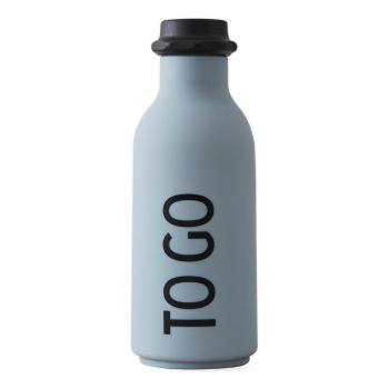 Sticlă pentru apă Design Letters To Go, 500 ml, albastru