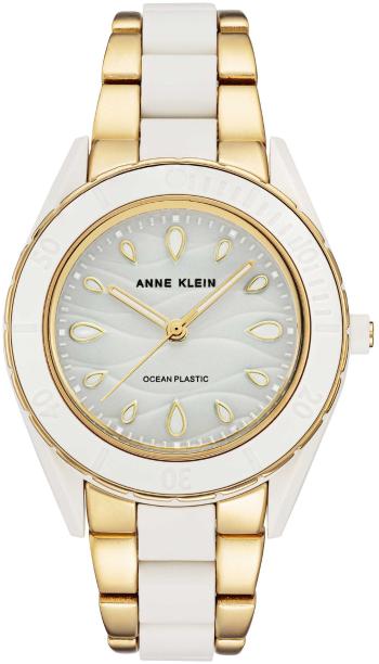 Anne Klein Ceas analogic Solar Ocean Plastic AK/3910WTGB