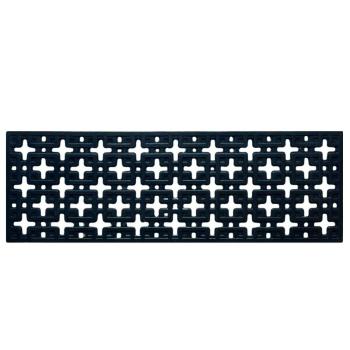 Preș de cauciuc pentru scări HOME ELEMENTS Plusstep mat, 25 x 75 cm