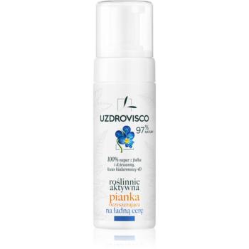 Uzdrovisco Violet Facial Cleansing Foam crema hidratanta pentru curatare faciale 150 ml