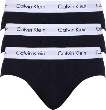 Calvin Klein 3 PACK - slip pentru bărbați U2661G-001 S