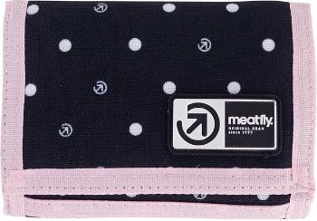 Meatfly Portofel Dewey Dots Black