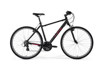 Bicicleta de oras/trekking barbati M-BIKE CRS-10V Negru/Rosu 2021