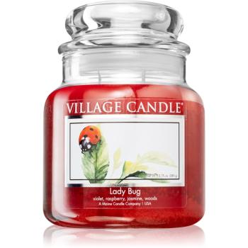 Village Candle Lady Bug lumânare parfumată  (Glass Lid) 389 g