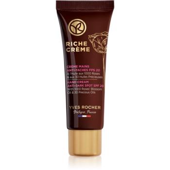 Yves Rocher Riche Créme crema de maini impotriva petelor SPF 20 50 ml