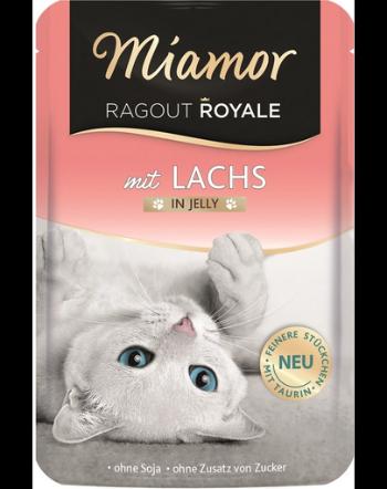 MIAMOR Ragout Royale in Jelly Salmon plic somon in gelatina pentru pisica 100 g