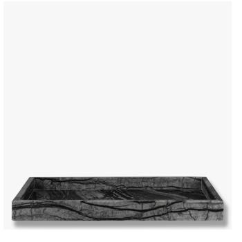 Tavă decorativă din marmură 16x31 cm Marble – Mette Ditmer Denmark