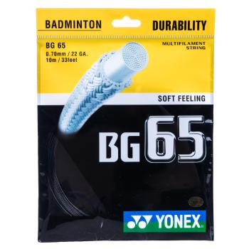 Cordaj Badminton BG65 Negru