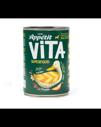 COMFY APPETIT VITA Superfood aliment monoproteic caini 400g cu rata