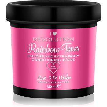 I Heart Revolution Rainbow Tones Culoare temporară pentru păr culoare Pink Cloud 120 ml