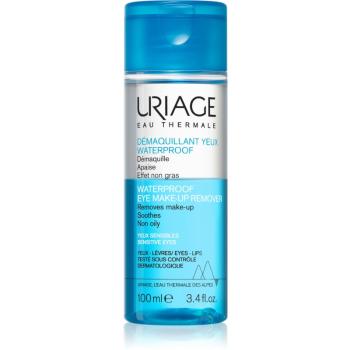 Uriage Hygiène Waterproof Eye Make-up Remover demachiant pentru machiajul rezistent la apa pentru ochi sensibili 100 ml