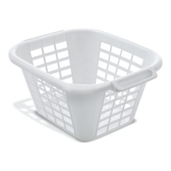 Coș de rufe Addis Square Laundry Basket, 24 l, alb