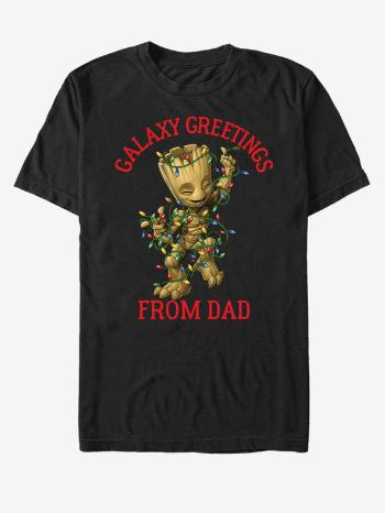 ZOOT.Fan Marvel Xmas Groot Dad Tricou Negru