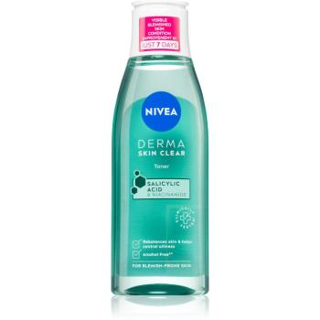 Nivea Derma Skin Clear apa pentru curatarea tenului 200 ml