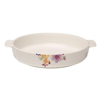 Formă de copt din porțelan Villeroy & Boch Mariefleur, ⌀ 28 cm, motiv floral, multicolor