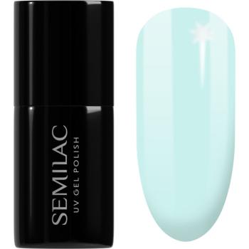 Semilac UV Hybrid Closer Again lac de unghii sub forma de gel culoare 387 Mint Refresh 7 ml