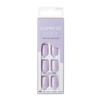 KISS Unghii false imPRESS Color Picture Purplect 30 buc