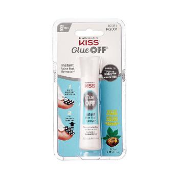 KISS Dizolvant pentru unghii false (Glue Off False Nail Remover) 13,5 ml.