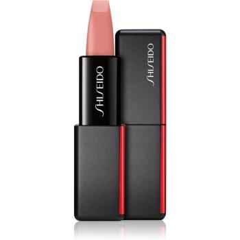 Shiseido ModernMatte Powder Lipstick Ruj mat cu pulbere culoare 501 Jazz Den (Soft Peach) 4 g