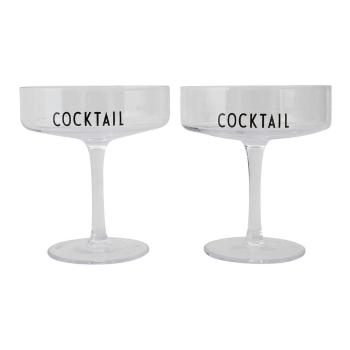 Set 2 pahare pentru cocktail Design Letters Cocktail