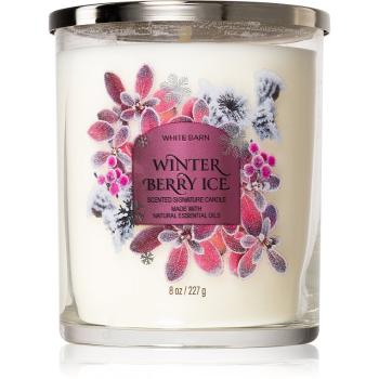 Bath & Body Works Winter Berry Ice lumânare parfumată 227 g