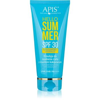 Apis Natural Cosmetics Hello Summer Cremă bronzare SPF 30 200 ml