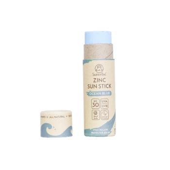 Suntribe Stick natural de protecție solară cu zinc SPF 30 albastra de mare 30 g