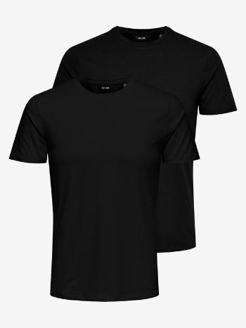 ONLY & SONS Tricou 2 buc Negru