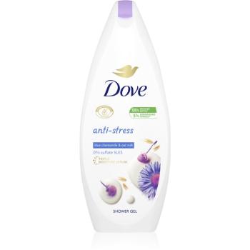 Dove Anti-Stress gel de dus relaxant Blue Chamomile & Oat Milk 250 ml