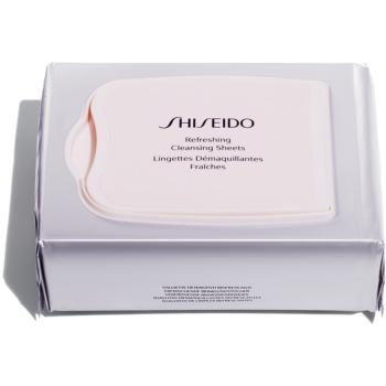 Shiseido Generic Skincare Refreshing Cleansing Sheets servetele demachiante pentru curatare profunda 30 buc