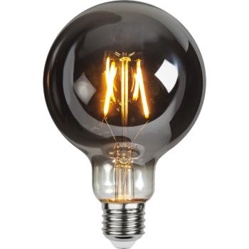 Bec LED/cu filament E27, cu lumină caldă 2 W Plain Smoke – Star Trading