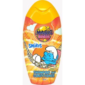 The Smurfs Magic Bath Shampoo & Conditioner sampon si balsam pentru copii 200 ml