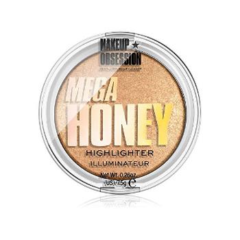 Makeup Obsession Iluminator pudră cu textură fină și strălucitoare Mega Honey (Highlighter) 7,5 g