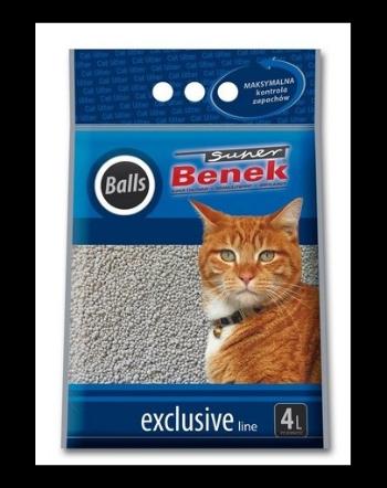 BENEK Super Exclusive Balls Asternut igenic pentru litiera 4l