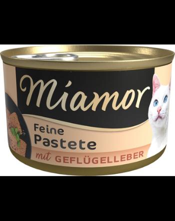 MIAMOR Pastete Poultry Liver 85g pate ficat pasare pentru pisica