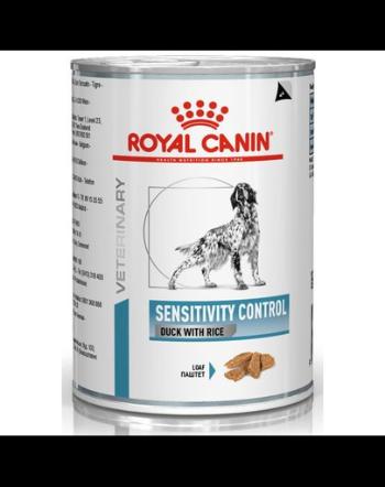 ROYAL CANIN Dog sensitivity control rață &amp; orez 420 g