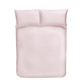 Lenjerie de pat din bumbac satinat Bianca Blush, 135 x 200 cm, roz