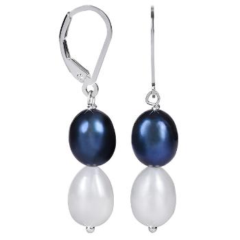 JwL Luxury Pearls Cercei din argint cu perle veridice JL0501