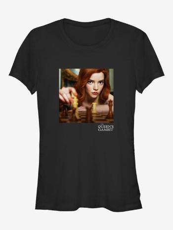 ZOOT.Fan Netflix Beth Harmon The Queen's Gambit Tricou Negru