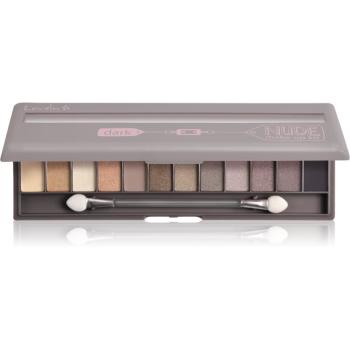 Lovely Nude Make Up Kit Dark paletă cu farduri de ochi 13 g