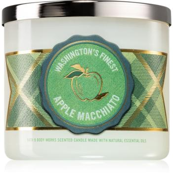 Bath & Body Works Apple Macchiato lumânare parfumată 411 g