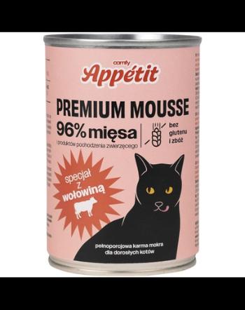 COMFY APPETIT PREMIUM Mousse Hramana umeda pisica, cu vita 400 g