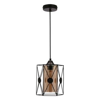 Lustră neagră ø 18 cm Livian – Candellux Lighting