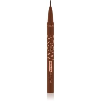 Catrice Brow Definer Brush Pen Longlasting creion pentru sprancene culoare 030 Chocolate Brown