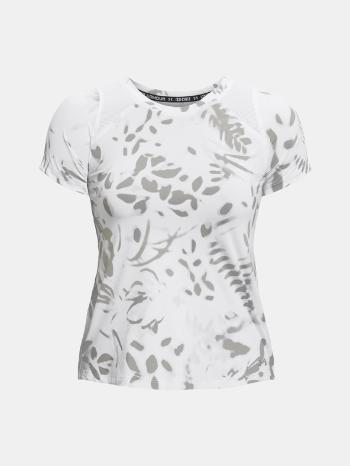 Under Armour Iso-Chill 200 Print SS Tricou Alb